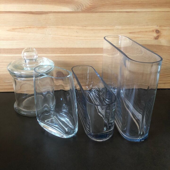 vasos de vidro para decorao de inverno