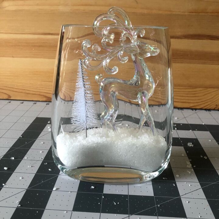 jarrones de cristal para la decoracin de invierno