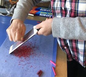Shred crayons today (there's still time to make these!)