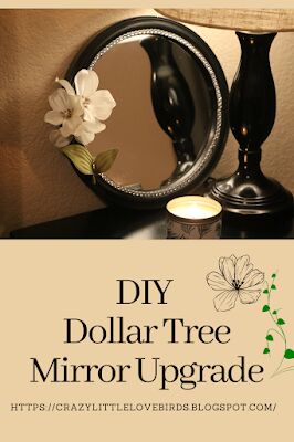 diy dollar tree actualizacin de espejo
