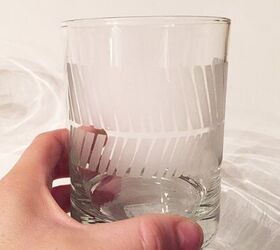 diy etched glass tumblers