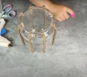 how to make a diy lantern ornament out of waste materials, DIY lantern ornament