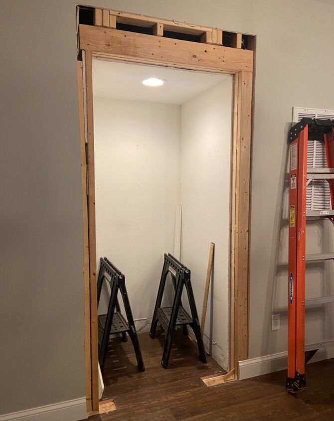 closet to coffee bar