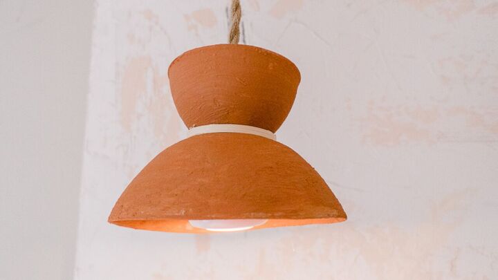 here are 6 easy steps to make the cutest bowl light for your home, DIY bowl pendant light