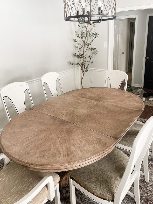 how to refinish secondhand dining room chairs