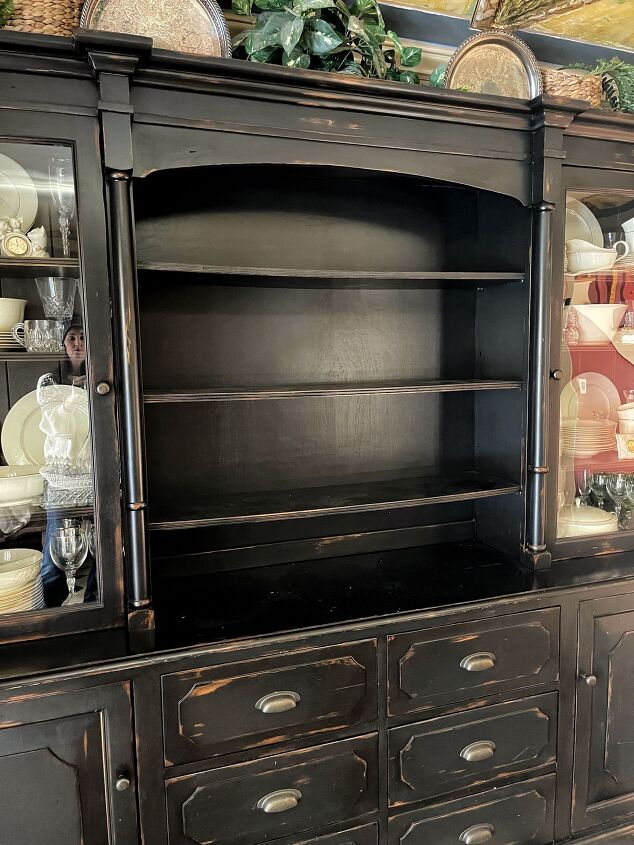 how to arrange a china cabinet hutch in 7 easy steps