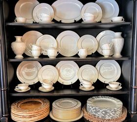 how to arrange a china cabinet hutch in 7 easy steps