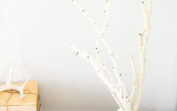 HOW TO MAKE YARN WRAPPED DECORATIVE BRANCHES
