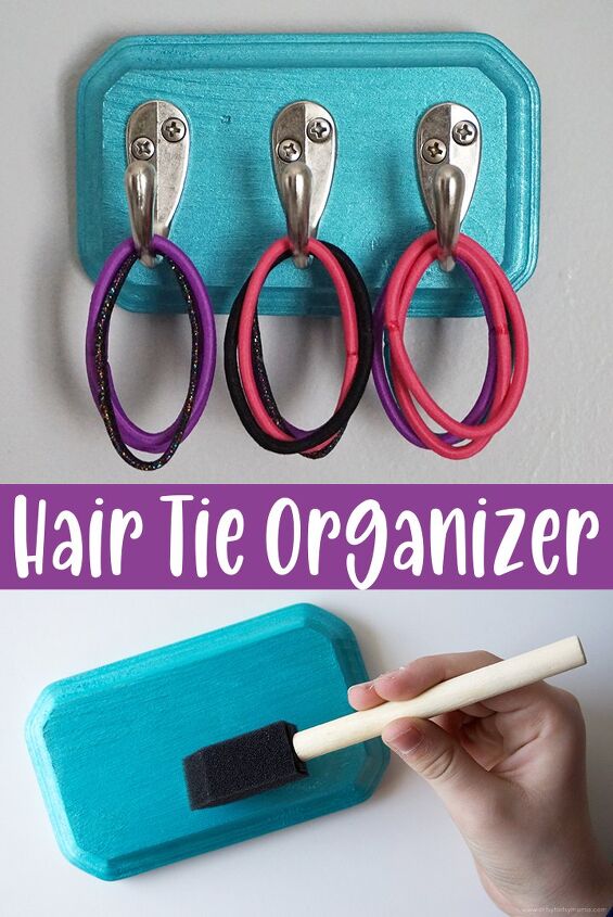 hair tie hanger organizer