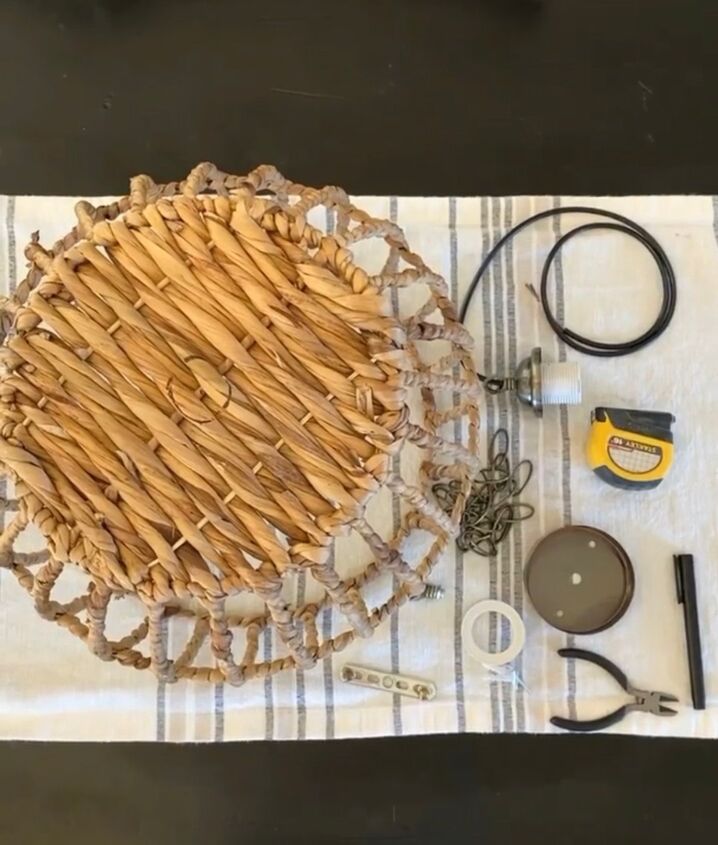 diy your own basket light