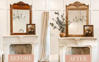 Decapar la madera con limpiador de hornos - Easy Off Mirror Makeover