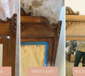 stripping wood with oven cleaner easy off mirror makeover