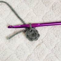 cesta de croch de caminho de brinquedo com fio de camiseta