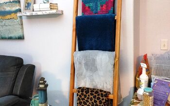 Make A Rustic Ladder For 7 Dollars! | Hometalk