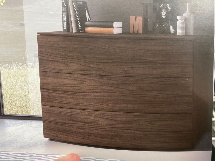 q how can i paint stencil my piece to fit with my dark walnut furniture