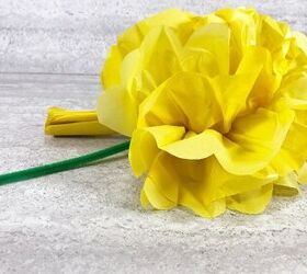 easy tissue paper flowers for kids and adults