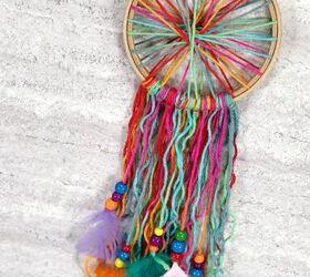 16 fun craft ideas you could do with your kids, These fun colorful dreamcatchers