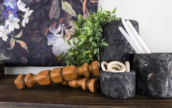  Vasos de barro falso: crie uma decoração de casa preta impressionante