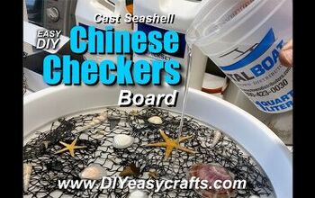 Cast Seashell Chinese Checkers Board