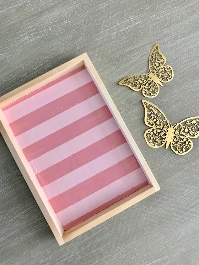 spring inspired butterfly decor