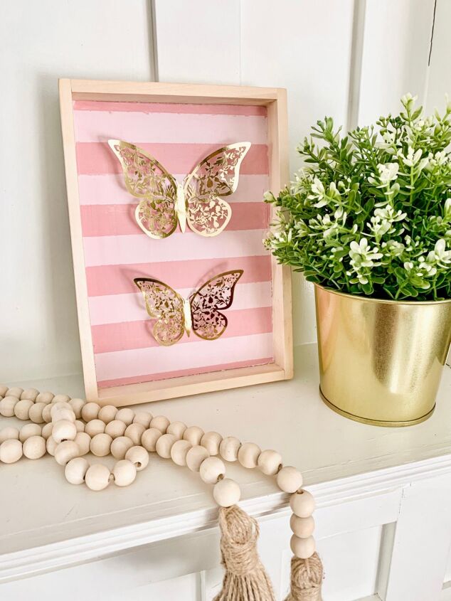 decorao de borboleta inspirada na primavera