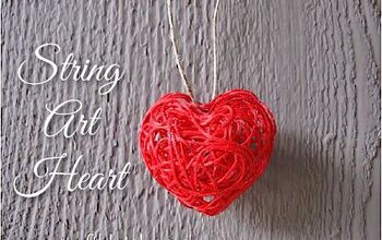 String Art: Tutorial de manualidades de corazones de cuerda para el día de San Valentín