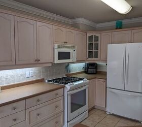 how i painted my kitchen cabinets using a hvlp spray system, Before