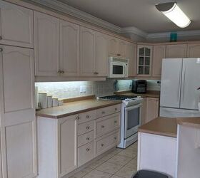how i painted my kitchen cabinets using a hvlp spray system, Before