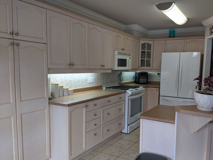 how i painted my kitchen cabinets using a hvlp spray system, Before