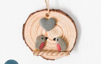 Valentine Gift Ideas: Love Birds Painted On Rocks