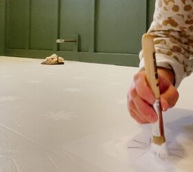 how to paint a linoleum floor