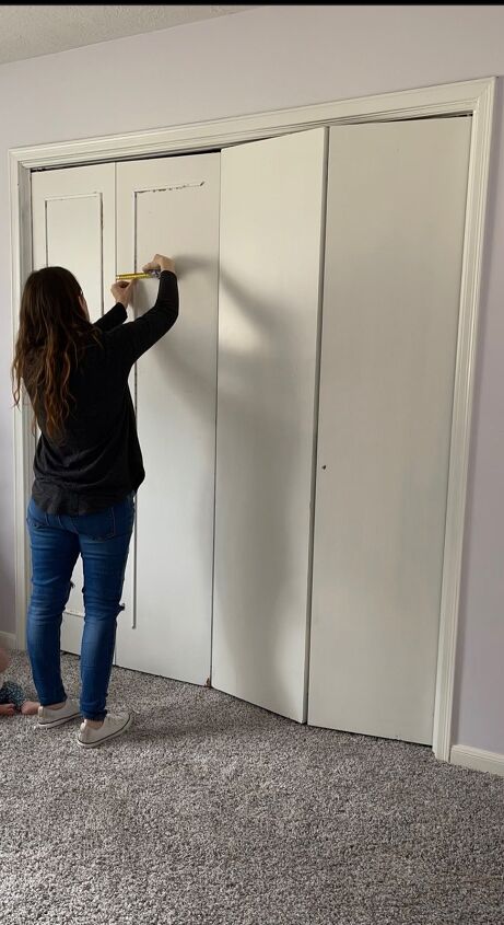 Easy Bi-Fold Closet Door Makeover | Hometalk