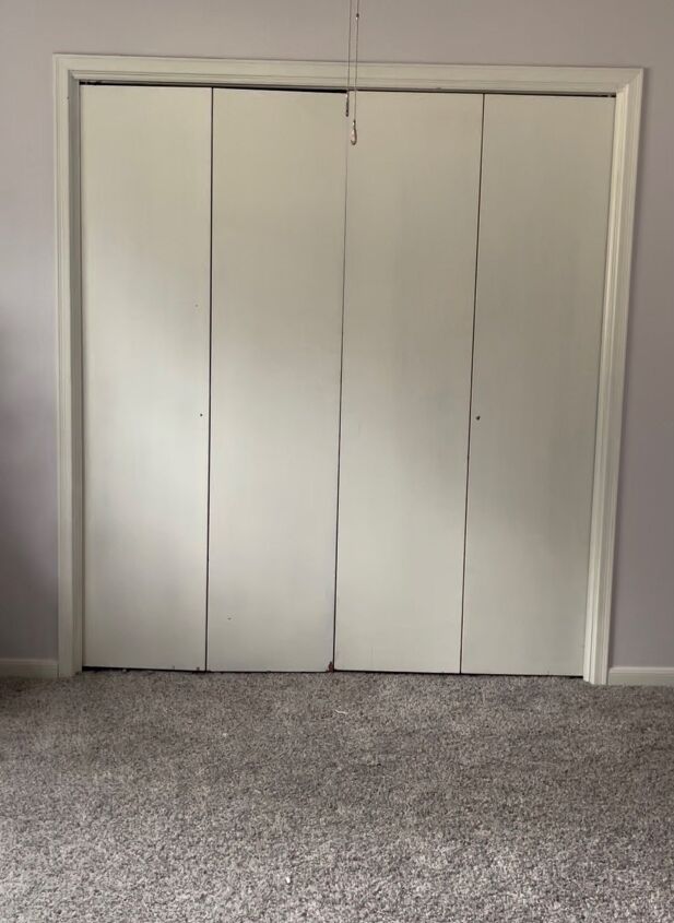 Easy Bi-Fold Closet Door Makeover | Hometalk