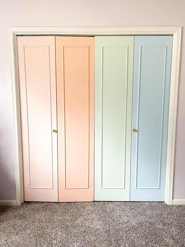 Easy Bi-Fold Closet Door Makeover | Hometalk