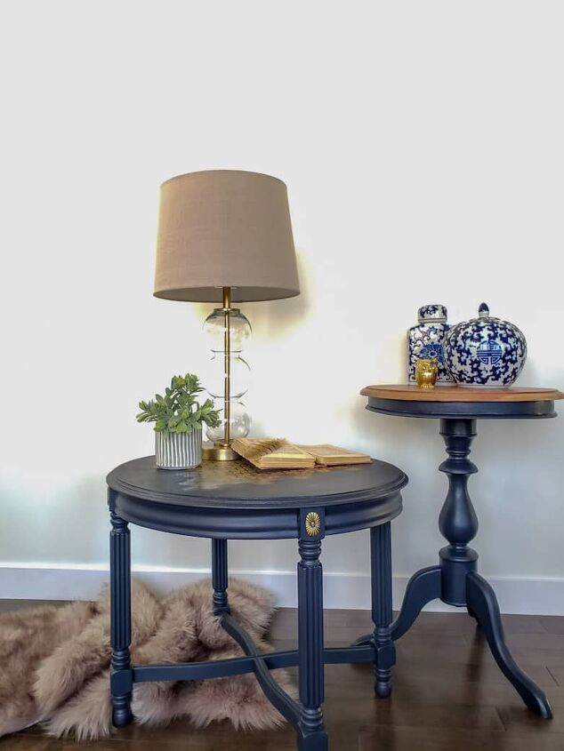 two end table makeover ideas