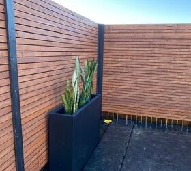 One Way to DIY a Horizontal Privacy Fence