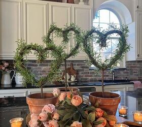 valentine s day heart topiary