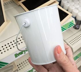 If you're missing your garden this week, it's time to buy some mini buckets from the Dollar Tree