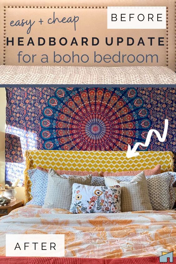 how to layer textiles in a renter friendly boho bedroom