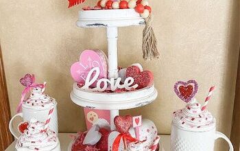 How To Make Faux Whipped Cream Valentine Mug Toppers