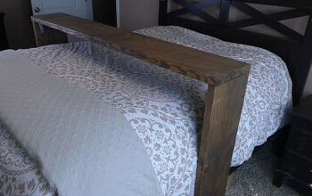 How to Make a Simple Rolling Overbed Table