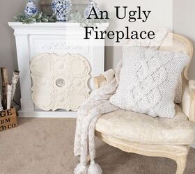 five ways to hide an ugly fireplace
