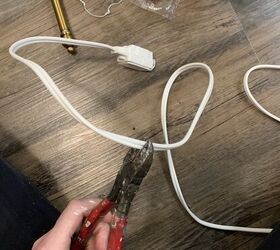 converting a hardwired light to a plug in