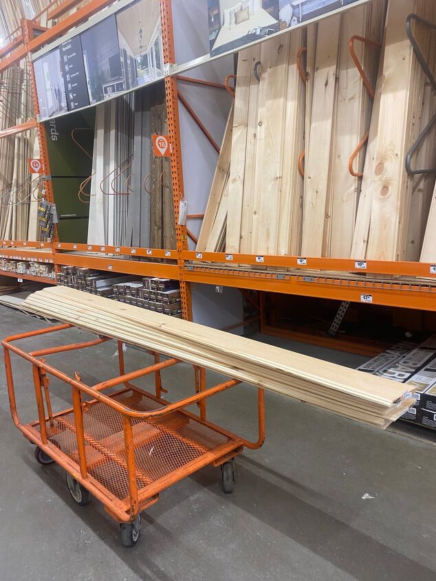 stained and planked ceiling diy how to