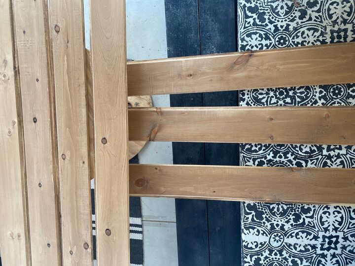 stained and planked ceiling diy how to