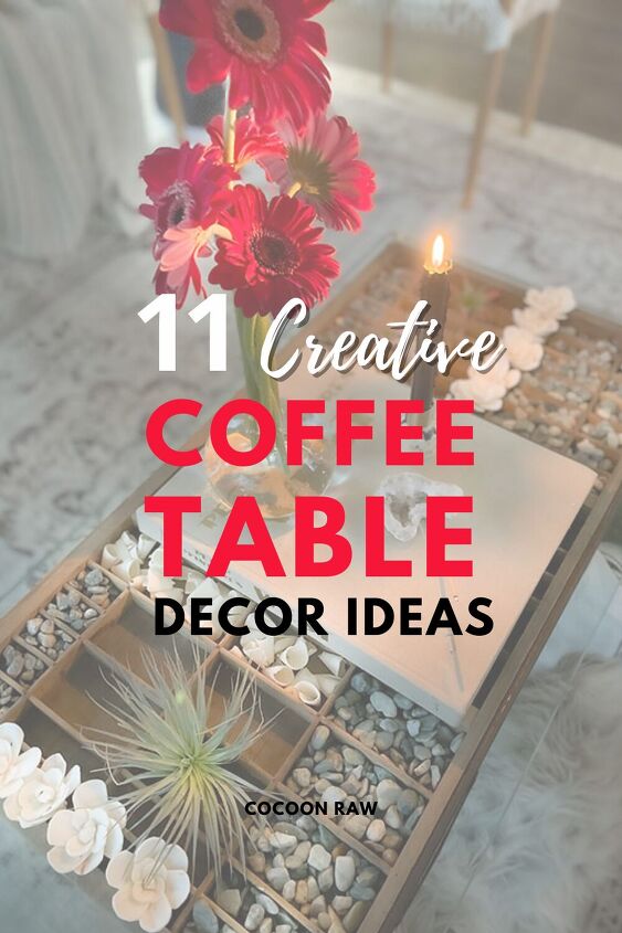 11 decoraciones creativas mesa de centro diy