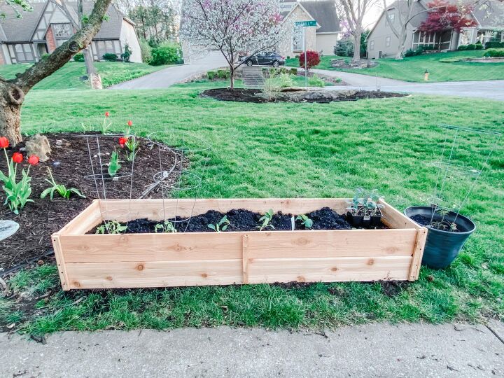 25 diy cedar raised garden bed