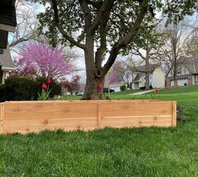 $25 DIY Cedar Raised Garden Bed