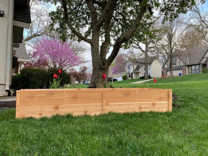 25 diy cedar raised garden bed