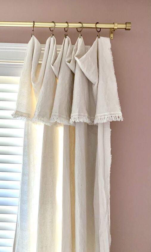 how to make drop cloth curtains three daughters home